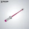 Barra Rosa Semi Olímpica 1.80 mts falcon fitness maquinas de gym maquinas para hacer ejercicio gym en casa