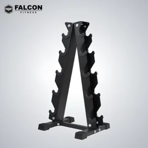 Rack para mancuernas estilo piramide uso rudo falcon fitness maquinas de gym maquinas para hacer ejercicio gym en casa