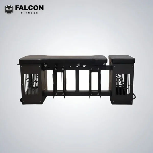 banca con rack para mancuernas falcon fitness maquinas de gym maquinas para hacer ejercicio gym en casa real a