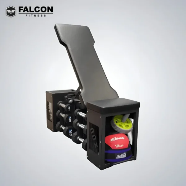banca con rack para mancuernas falcon fitness maquinas de gym maquinas para hacer ejercicio gym en casa real ka