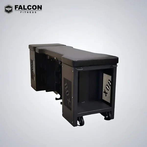 banca con rack para mancuernas falcon fitness maquinas de gym maquinas para hacer ejercicio gym en casa realk