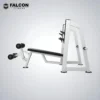 banca declinada con rack 3falcon fitness maquinas de gym maquinas para hacer ejercicio gym en casa real