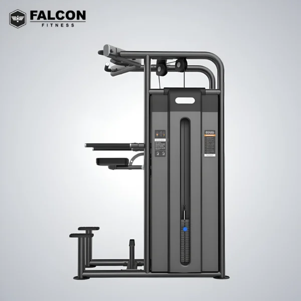 dip chin assist peso integrado fondos falcon fitness maquinas de gym maquinas para hacer ejercicio gym en casa 1