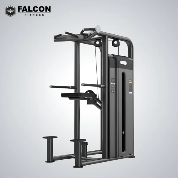 dip chin assist peso integrado fondos falcon fitness maquinas de gym maquinas para hacer ejercicio gym en casa