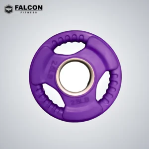 discos olimpicos tres agarres morados falcon fitness maquinas de gym maquinas para hacer ejercicio gym en casa 5 lb