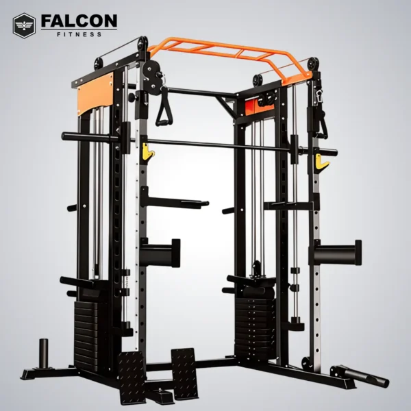 iron master smith machine con peso integrado falcon fitness maquinas de gym maquinas para hacer ejercicio gym en casa