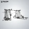 jungla de ejercicio de 8 estaciones con peso integrado falcon fitness maquinas de gym maquinas para hacer ejercicio gym en casa 12