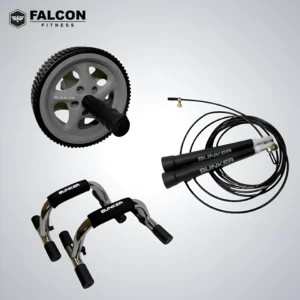 kit home gym con rueda para abdominales cuerda de aluminio , pushup falcon fitness maquinas de gym maquinas para hacer ejercicio gym en casa