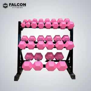 mancuernas rosa hexagonales falcon fitness maquinas de gym maquinas para hacer ejercicio gym en casa
