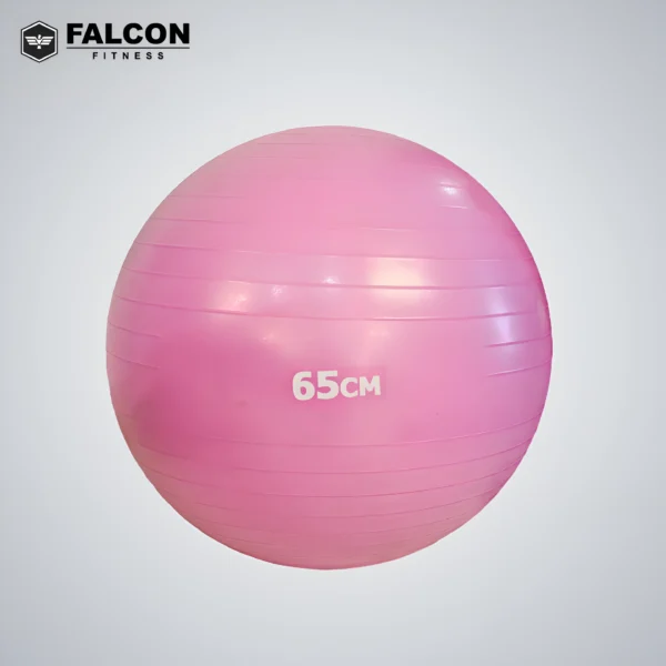 pelota de pilates y yoga rosa de 65cm falcon fitness maquinas de gym maquinas para hacer ejercicio gym en casa