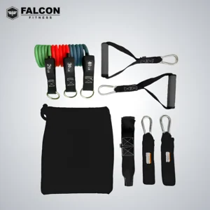 set de ligas premium correas para tobillos falcon fitness maquinas de gym maquinas para hacer ejercicio gym en casa