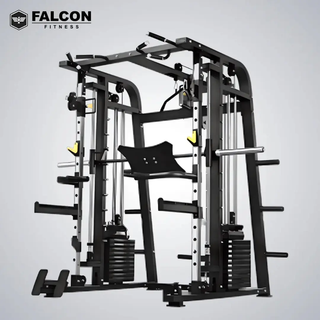 gimnasio multifuncional black smith machine todo en uno falcon fitness maquinas de gym maquinas para hacer ejercicio gym en casa slide
