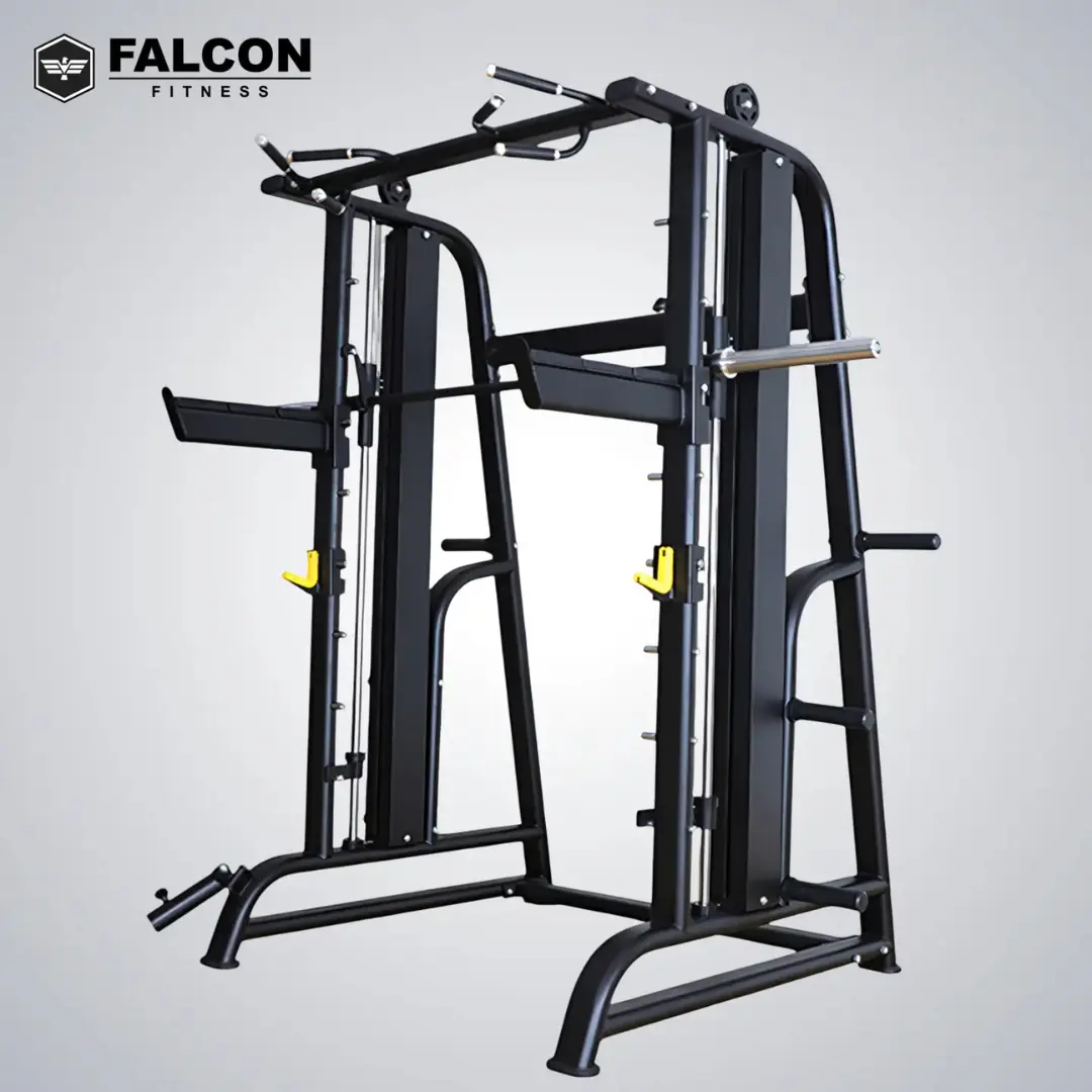 gimnasio multifuncional lite smith machine todo en uno falcon fitness maquinas de gym maquinas para hacer ejercicio gym en casa slide 1