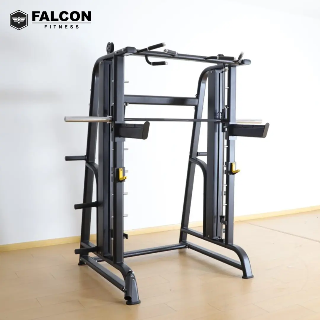 gimnasio multifuncional lite smith machine todo en uno falcon fitness maquinas de gym maquinas para hacer ejercicio gym en casa slide 4