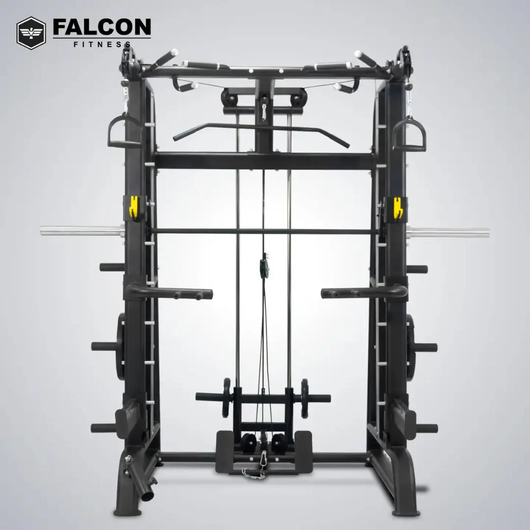 gimnasio multifuncional lite smith machine todo en uno falcon fitness maquinas de gym maquinas para hacer ejercicio gym en casa slide