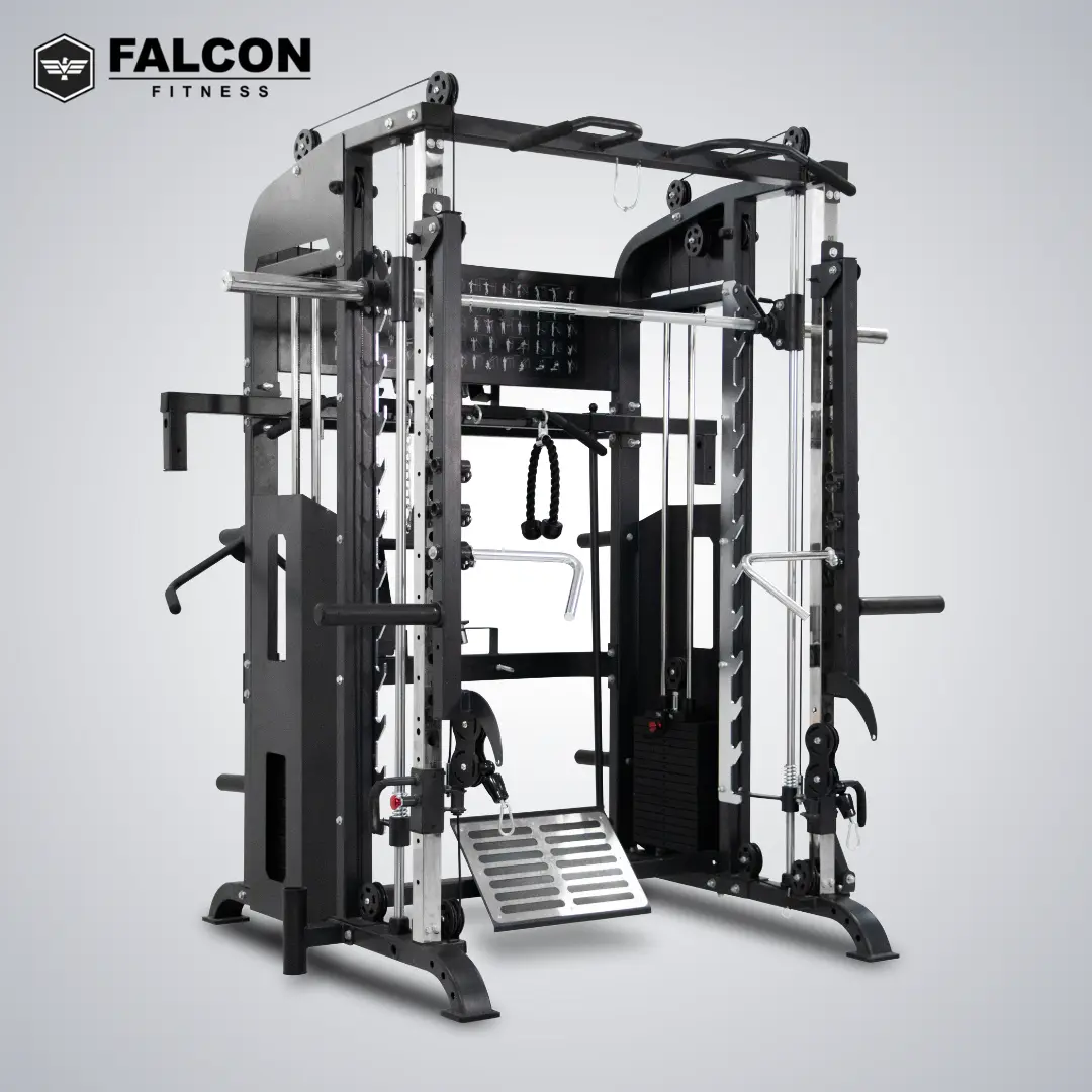 gimnasio multifuncional venom smith machine todo en uno falcon fitness maquinas de gym maquinas para hacer ejercicio gym en casa slide 1