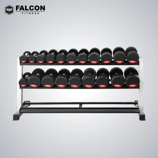 mancuernas redondas de caucho punto rojo falcon fitness maquinas de gym maquinas para hacer ejercicio gym en casa