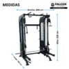 gladiador cross falcon fitness maquinas de gym maquinas para hacer ejercicio gym en casa gimnasio multifuncional med2