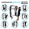 gladiador cross falcon fitness maquinas de gym maquinas para hacer ejercicio gym en casa gimnasio multifuncional med3