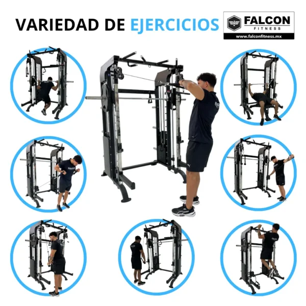 gladiador cross falcon fitness maquinas de gym maquinas para hacer ejercicio gym en casa gimnasio multifuncional med3