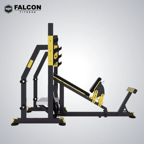 banca inclinada con rack peso libre falcon fitness maquinas de gym maquinas para hacer ejercicio gym en casa