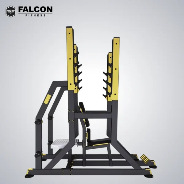 banco militar con rack de peso libre falcon fitness maquinas de gym maquinas para hacer ejercicio gym en casa 2