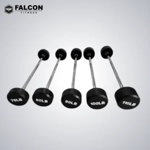 Set de barras rectas de 70 a 110 lbs de peso integrado