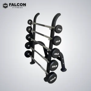 Set 5 barras rectas de 20 a 60 lbs de peso fijo