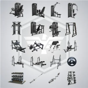 Paquete 2 Gimnasio con Equipos de Peso Integrado