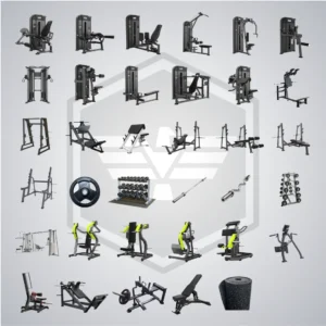 Paquete 4 Gimnasio Completo con Peso Integrado y Peso Libre