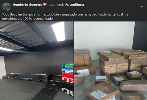 reseñas de clientes falcon fitness